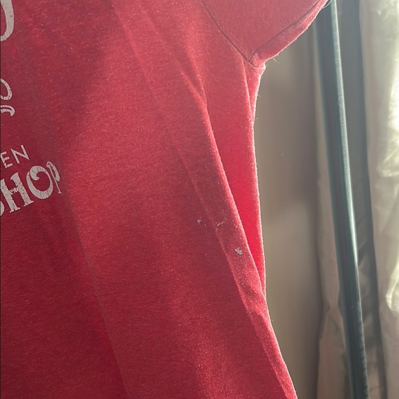Carlo's Hoboken Bake Shop TShirt XL Red Short Sleeve USA Made Crewneck - Picture 2 of 6